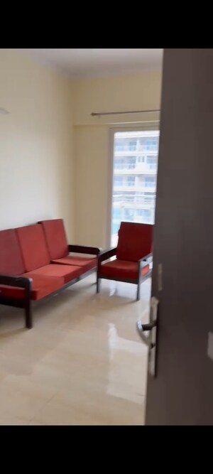 Living Room in 3 BHK Apartment at Gaur Sportswood, Sector 79 – for Rent