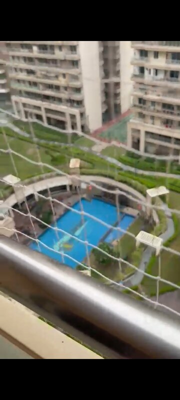 Balcony in 3 BHK Apartment at Gaur Sportswood, Sector 79 – for Rent