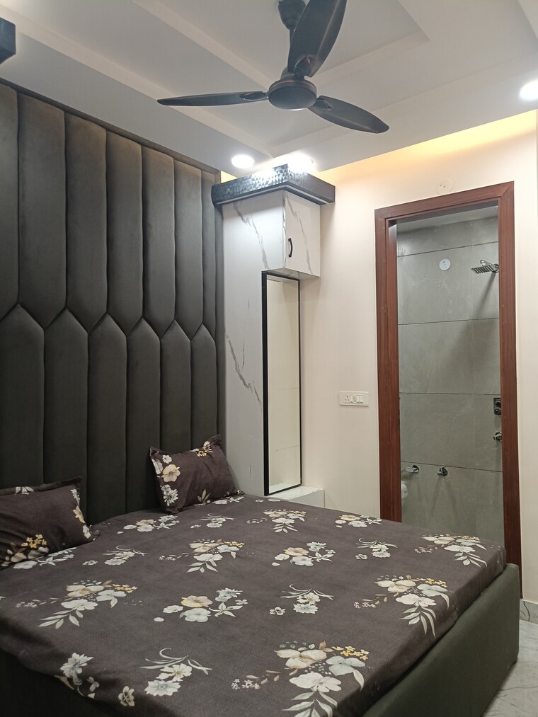 Living Room, mohan garden 3 Bedroom 630 Sq.Ft. Builder Floor In Mohan Garden Delhi 9501676