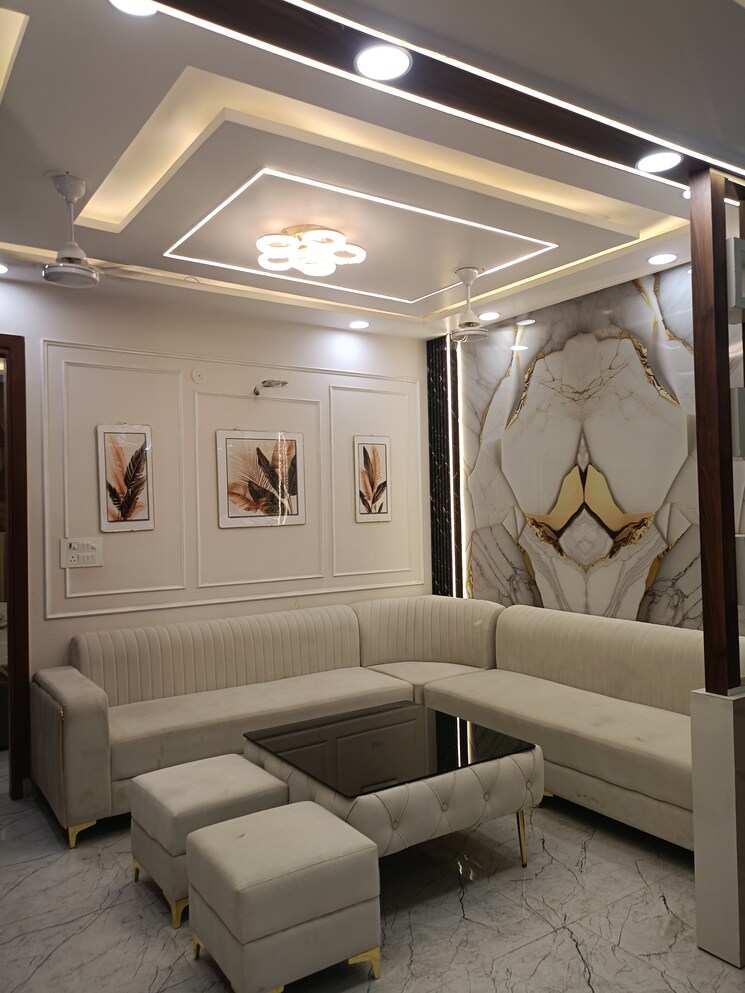 Kitchen, mohan garden 3 Bedroom 630 Sq.Ft. Builder Floor In Mohan Garden Delhi 9501676