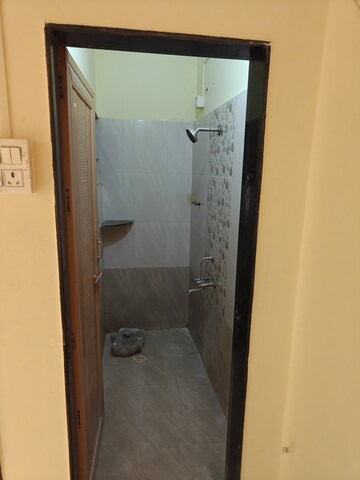 Bathroom in 1 BHK Apartment at Thergaon – for Rent
