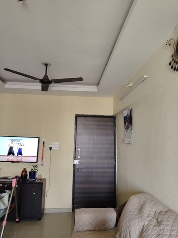 Living Room in 2 BHK Apartment at Sawan Lifestyle, Kharghar – for Rent