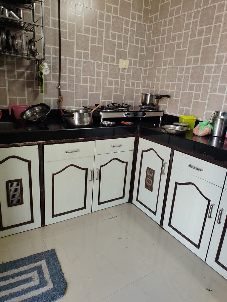 Kitchen, sawan-lifestyle 2 Bedroom 1140 Sq.Ft. Apartment In Kharghar Navi Mumbai 9501663