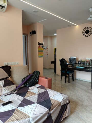 Living Room in 1.5 BHK Apartment at Hiranandani Estate, Ghodbunder Road – for Rent