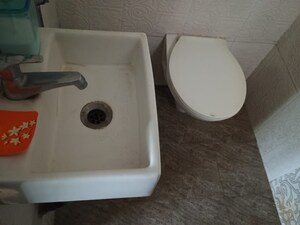 Bathroom in 2 BHK Apartment at Sairama Apartment, Kharghar – for Rent