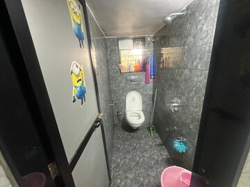 Bathroom in 1 BHK Apartment at New Mhada Colony, Powai – for Rent
