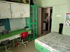 Master Bedroom in 2 BHK Apartment at Raunak Unnathi Woods, Ghodbunder Road – for Rent