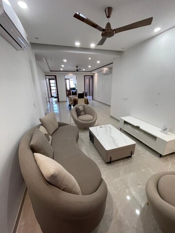 Living Room in 3 BHK Builder Floor at Sector 9 Panchkula – for Rent