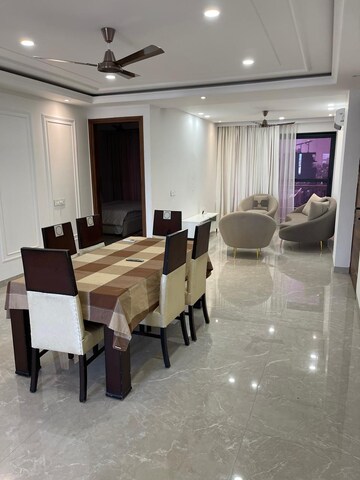 Living Room in 3 BHK Builder Floor at Sector 9 Panchkula – for Rent
