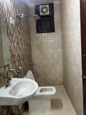 Bathroom in 4 BHK Builder Floor at Saket – for Rent