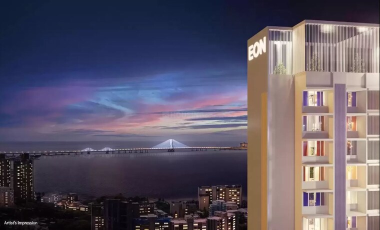 Exterior View, eon-one 3 Bedroom 1304 Sq.Ft. Apartment In Prabhadevi Mumbai 9502076