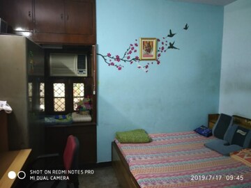 Bedroom in 3 BHK Builder Floor at Vasant Kunj – for Sale