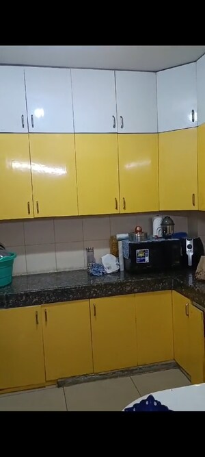 Kitchen in 3 BHK Apartment at Panchsheel Greens, Sector 16 Greater Noida – for Rent