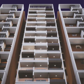 Staircase in 3 BHK Apartment at Kondapur – for Sale