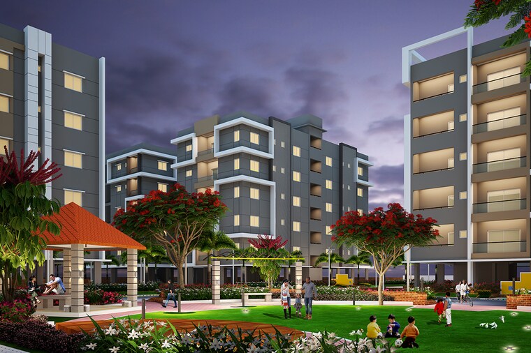 Exterior View, gk-festoon 3 Bedroom 1992 Sq.Ft. Apartment In Sainikpuri Hyderabad 9502620