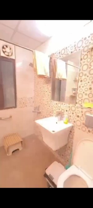 Bathroom in 3 BHK Apartment at AIG Park Avenue, Sector 4 Greater Noida – for Rent