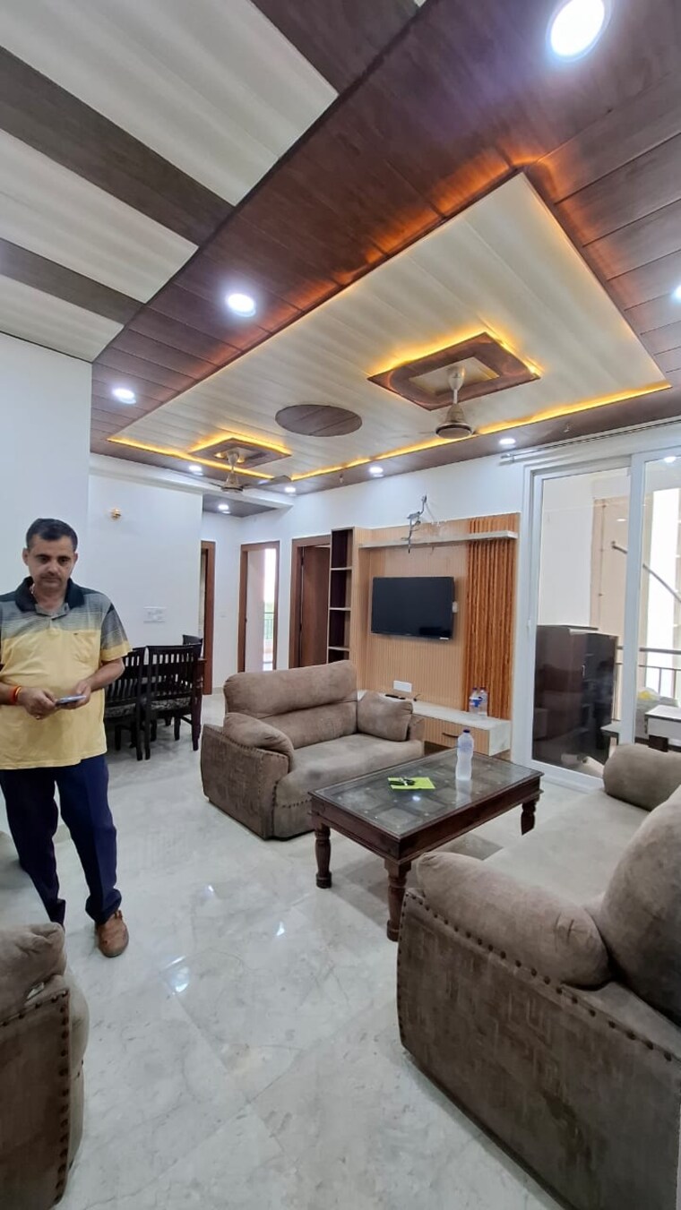 Living Room, omkar-royal-nest 4 Bedroom 2035 Sq.Ft. Apartment In Tech Zone 4 Greater Noida Greater Noida 9502378