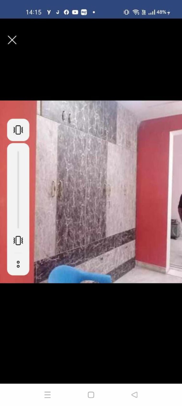 Bedroom, panchsheel park 1 Bedroom 450 Sq.Ft. Builder Floor In Panchsheel Park Delhi 9502501