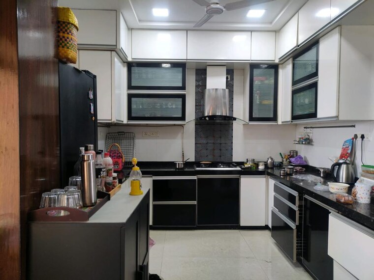 Kitchen, yarrow-yucca-vinca 6 Bedroom 3000 Sq.Ft. Apartment In Chandivali Mumbai 9502418