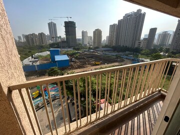 Balcony in 3 BHK Apartment at Soham Tropical Lagoon, Ghodbunder Road – for Rent