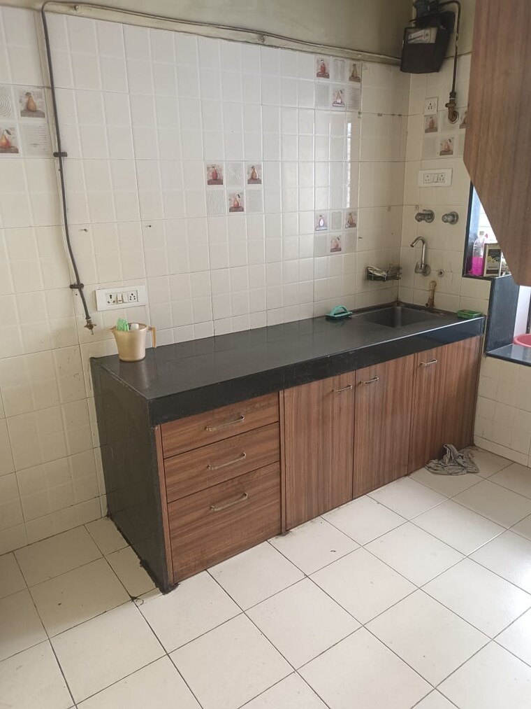 Kitchen, ravi-estate 1 Bedroom 500 Sq.Ft. Apartment In Pokhran Road No One Thane 9502781