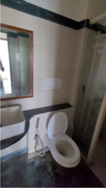 Bathroom in 2 BHK Apartment at Vanamali CHS, Chembur – for Rent