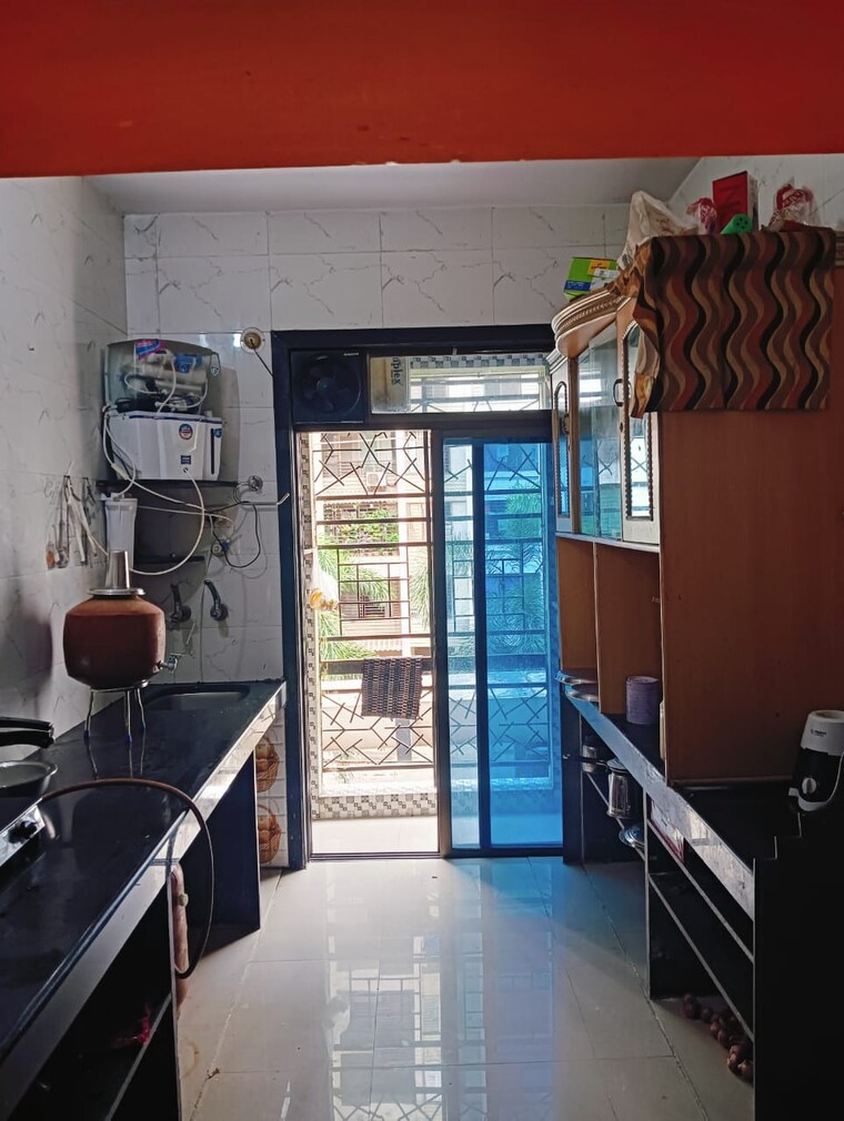 Kitchen, om-sai-residency-titwala 1 Bedroom 450 Sq.Ft. Apartment In Titwala Thane 9502875
