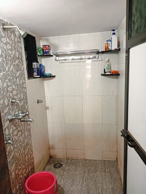 Bathroom in 1 BHK Apartment at Om Sai Residency Titwala, Titwala – for Sale