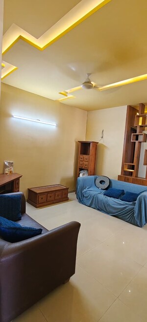 Living Room in 2 BHK Apartment at Silicon Park, Malad West – for Rent