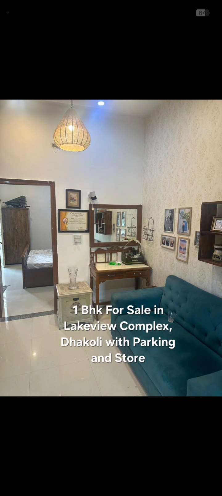 1 BHK + Study Room 675 Sq.Ft. Apartment in MS Enclave Zirakpur