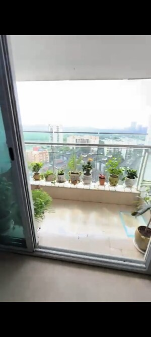 Balcony in 2 BHK Apartment at DB Woods, Goregaon East – for Rent