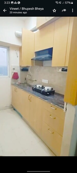 Kitchen in 1 BHK Apartment at Amrapali Dream Valley, Tech Zone 4 Greater Noida – for Rent