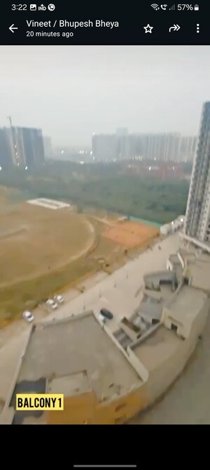 Bathroom in 1 BHK Apartment at Amrapali Dream Valley, Tech Zone 4 Greater Noida – for Rent