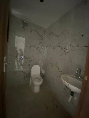 Bathroom in 1 BHK Builder Floor at Chattarpur – for Rent