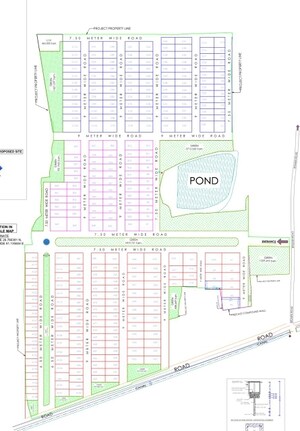  Plot – Exterior View View at Sultanpur Road - for Sale