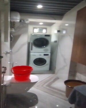 Bathroom in 3 BHK Apartment at Safal Twins, Chembur – for Rent