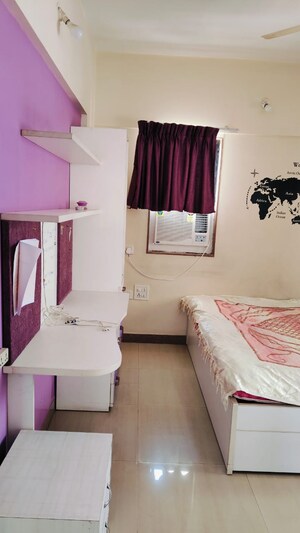 Bedroom in 2 BHK Apartment at Magarpatta Jasminium, Hadapsar – for Rent