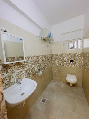 Bathroom in 4 BHK Builder Floor at Khajaguda – for Sale