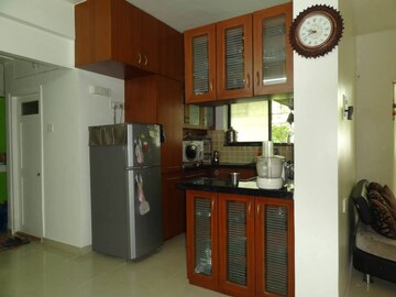 Kitchen in 2 BHK Apartment at Shivam CHS Pimple Saudagar, Pimple Saudagar – for Rent