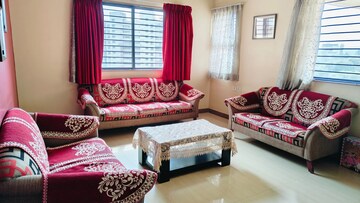 Living Room in 2 BHK Apartment at Magarpatta Jasminium, Hadapsar – for Sale