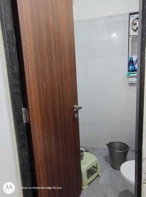 Bathroom in 2 BHK Apartment at Vilas Javdekar Yashwin Encore, Wakad – for Rent