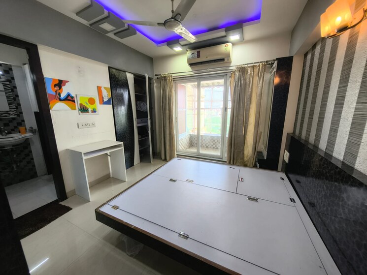 Bedroom, adhiraj-gardens 3 Bedroom 1600 Sq.Ft. Apartment In Kharghar Navi Mumbai 9503355