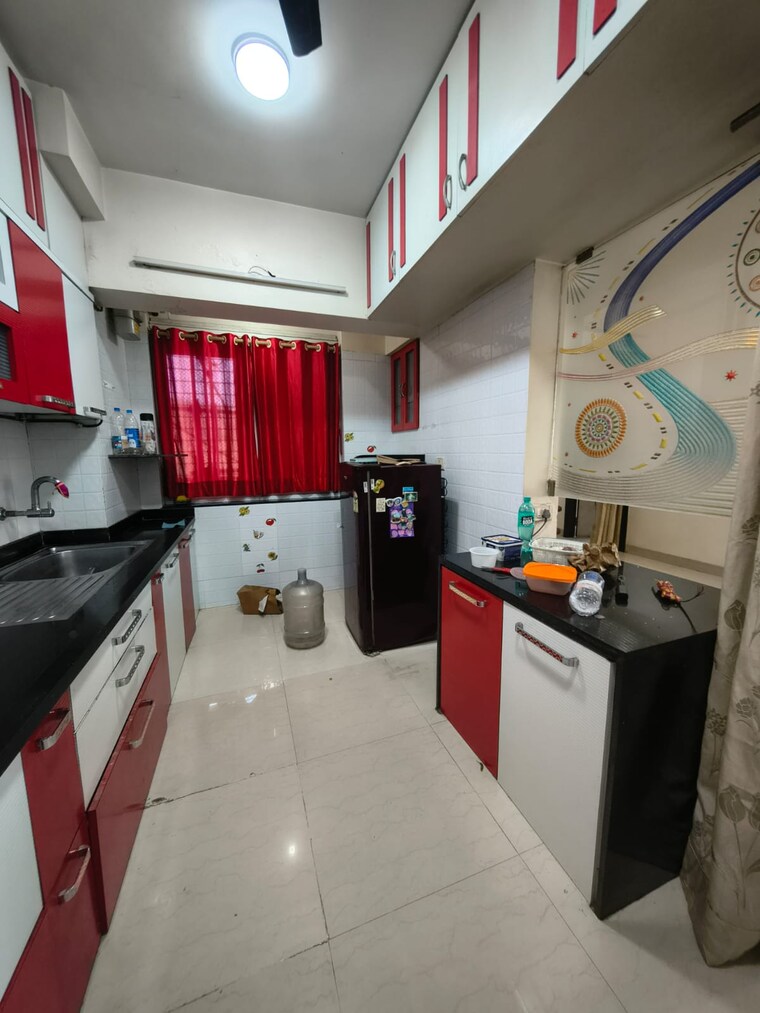 Kitchen, adhiraj-gardens 3 Bedroom 1600 Sq.Ft. Apartment In Kharghar Navi Mumbai 9503355