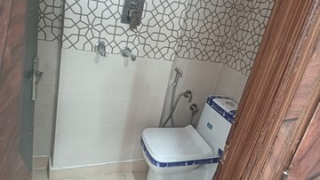 Bathroom in 1 BHK Builder Floor at Kakrola – for Rent