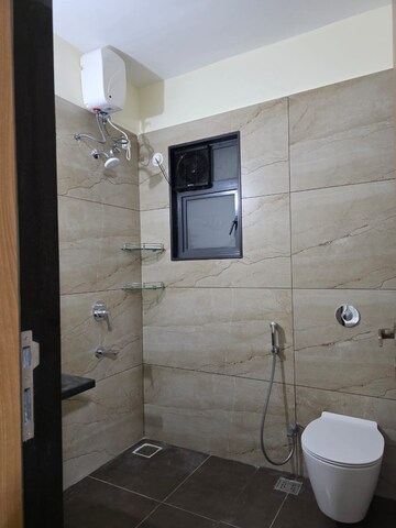 Bathroom in 3 BHK Apartment at Majestique Signature Towers, Balewadi – for Rent