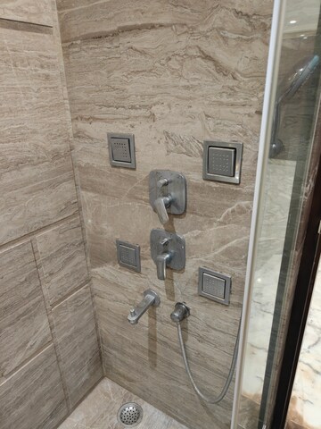 Bathroom in 5 BHK Builder Floor at Model Town Phase 1 – for Rent