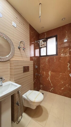 Bathroom in 3 BHK Builder Floor at Shakti Khand – for Rent