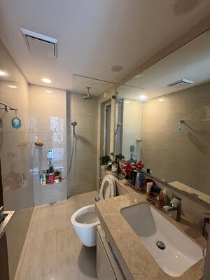 Attached Bathroom in 2 BHK Apartment at Hiranandani Castle Rock, Powai – for Rent