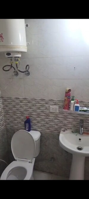 Bathroom in 1 RK Apartment at Shipra Suncity, Vaibhav Khand – for Rent