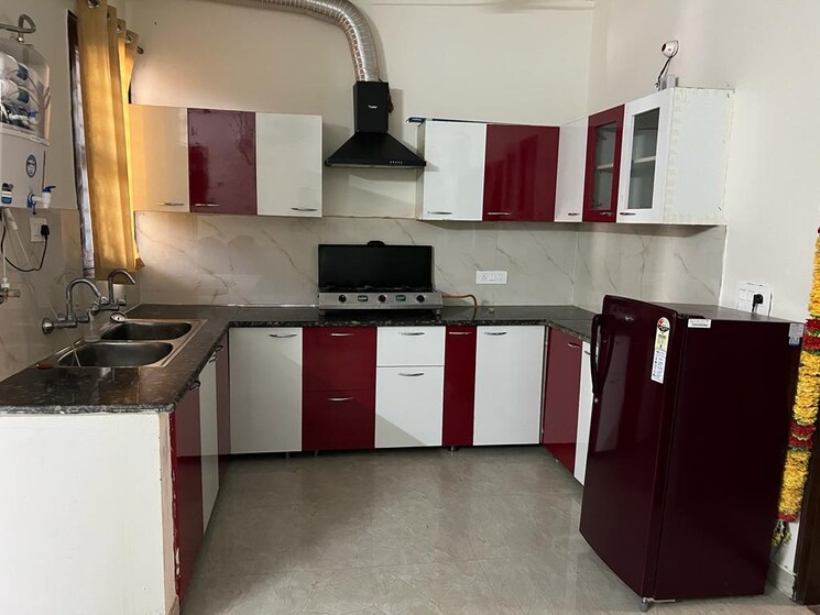 Kitchen, nk-savitry-enclave 3 Bedroom 1800 Sq.Ft. Apartment In Vip Road Zirakpur 9503799